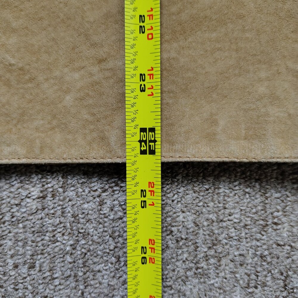 VINTAGE ARIZONA JEAN COMPANY Vest Men L Brown Leather Western Casual - Picture 7 of 7